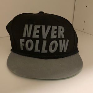 “Never Follow” Black Leader Hat